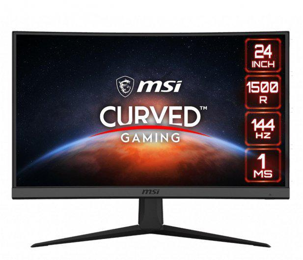 MSI Optix G24C6 Curved czarny - 670087 - zdjęcie